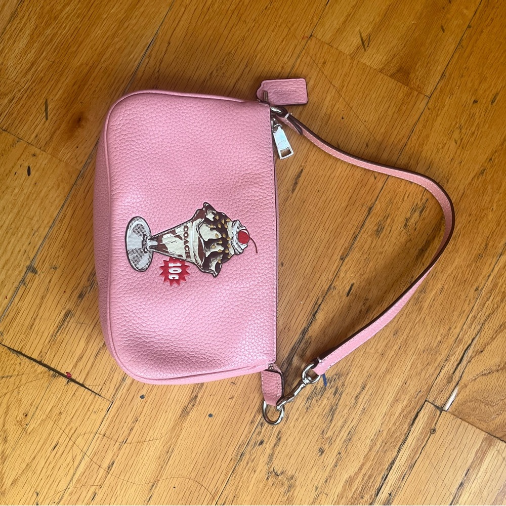 Macy's Pink Crossbody Bag with Sundae Design